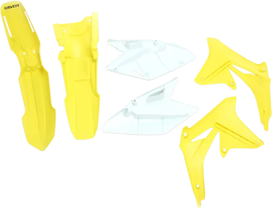 Acerbis Plastic Fender Body Kit Yellow White