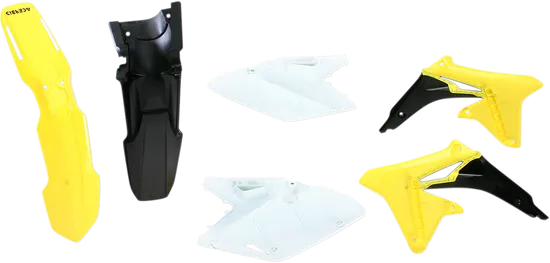 Acerbis Plastic Fender Body Kit Yellow Black White