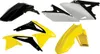 Acerbis Plastic Fender Body Kit Yellow Black White