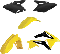 Acerbis Plastic Fender Body Kit Yellow Black