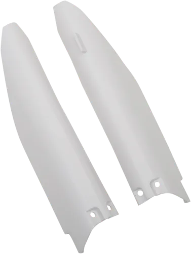 Acerbis White Lower Fork Cover Protector Guard Set