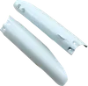 Acerbis White Lower Fork Cover Protector Guard Set