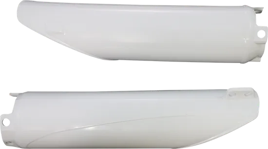 Acerbis White Lower Fork Cover Protector Guard Set