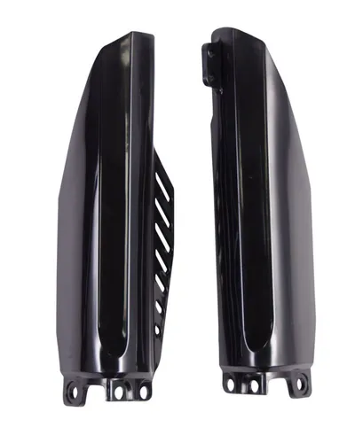 Acerbis Black Lower Fork Cover Protector Guard Set 4