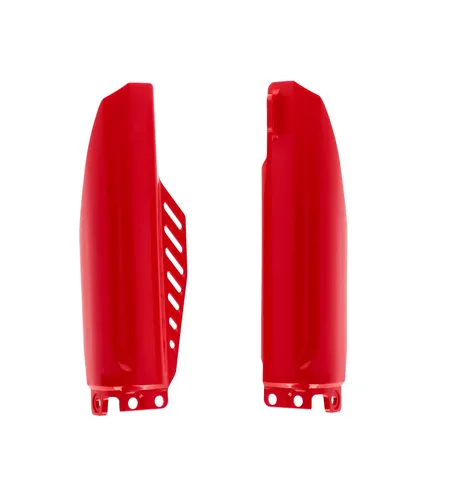 Acerbis Red Lower Fork Cover Protector Guard Set