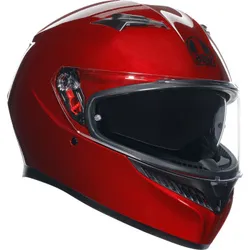 AGV Adult Unisex K3 Mono Helmet Full Face M Red