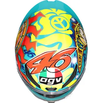AGV Adult Unisex K1 S Rossi Mugello 1999 Helmet Full Face M Multi
