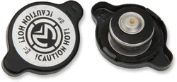 Moose Black High Pressure Radiator Cap 1.6 Bar