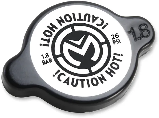 Moose Black High Pressure Radiator Cap 1.8 Bar