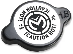 Moose Black High Pressure Radiator Cap 1.8 Bar