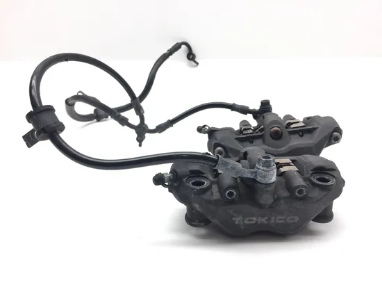 CBR 600RR Left Right Front Brake Calipers Pads Set from 2008 Honda