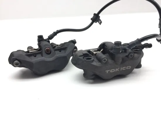 CBR 600RR Left Right Front Brake Calipers Pads Set from 2008 Honda