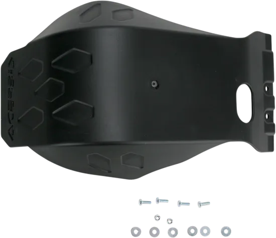 Acerbis Polypropylene Chassis Belly Skid Plate Black