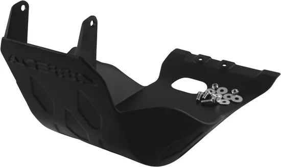 Acerbis Polypropylene Chassis Belly Skid Plate Black