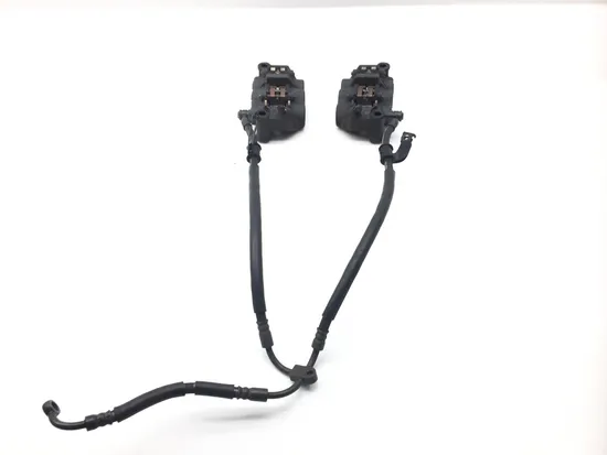 Left Right Front Brake Calipers Pads Set 2007 Yamaha YZF R1 2284A 1