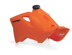 Acerbis Oversized Fuel Tank 3.4 Gallon Orange