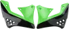 Acerbis Left Right Radiator Shrouds Black Green