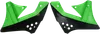 Acerbis Left Right Radiator Shrouds Black Green