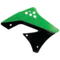 Acerbis Left Right Radiator Shrouds Green Black