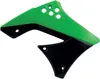 Acerbis Left Right Radiator Shrouds Green Black