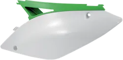 Acerbis Side Panel Number Plates White Green