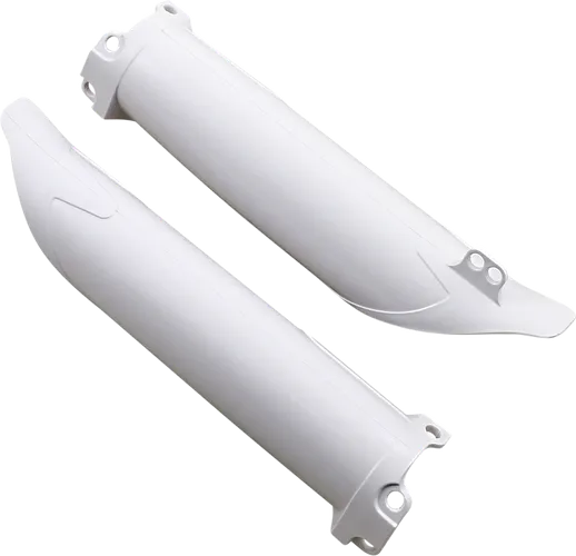 Acerbis White Lower Fork Cover Protector Guard Set
