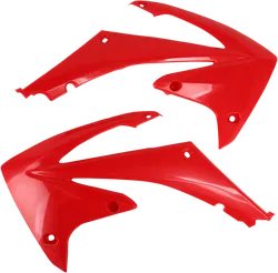 Acerbis Left Right Radiator Shrouds Red