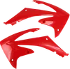 Acerbis Left Right Radiator Shrouds Red