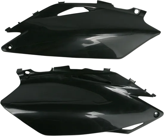 Acerbis Side Panel Number Plates Black