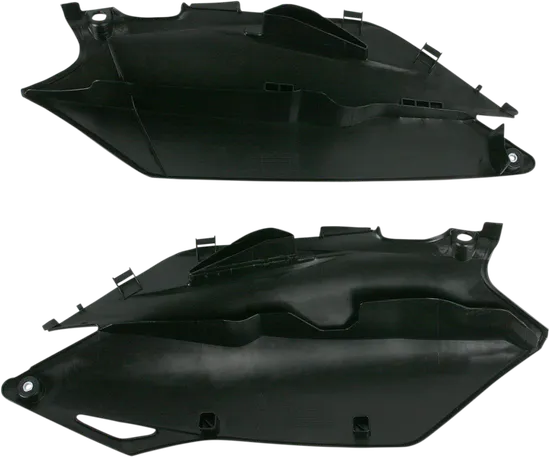 Acerbis Side Panel Number Plates Black