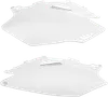 Acerbis Plastic Side Panels White