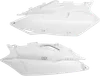 Acerbis Plastic Side Panels White