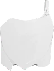 Acerbis White Front Number Plate