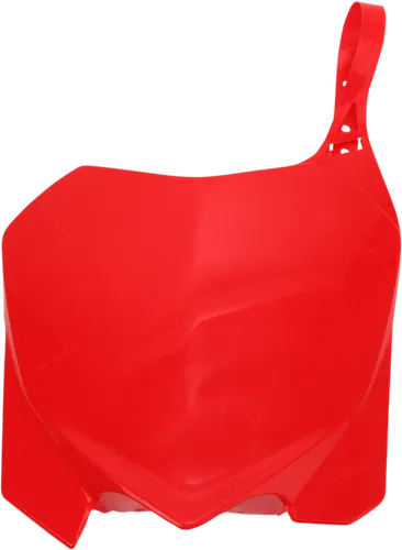 Acerbis Red Front Number Plate