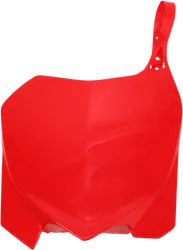 Acerbis Red Front Number Plate