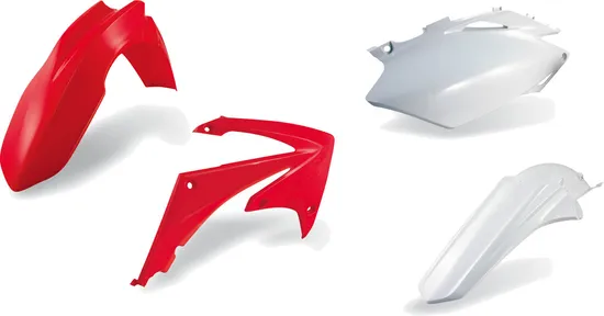 Acerbis Plastic Fender Body Kit Red White