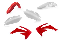 Acerbis Plastic Fender Body Kit Red White