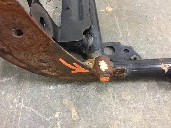 Frame Chassis EZ REG 2006 Arctic Cat 650 4x4 H1 Automatic 2295 x