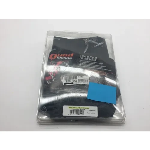 Quad Works Gripper Black Seat Cover 31-64004-01 x 3