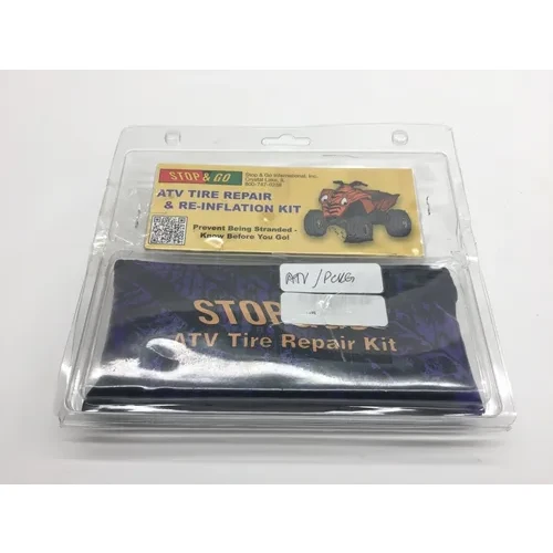 Stop and Go ATV Tire Repair Patch Sealant Kit with Carrying Pouch 8065 x 3