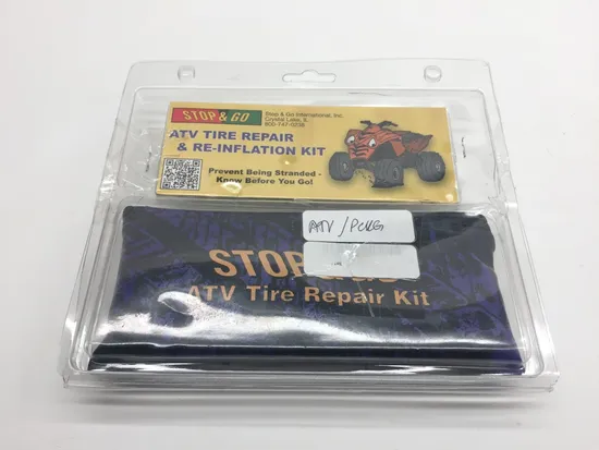 Stop and Go ATV Tire Repair Patch Sealant Kit with Carrying Pouch 8065 x