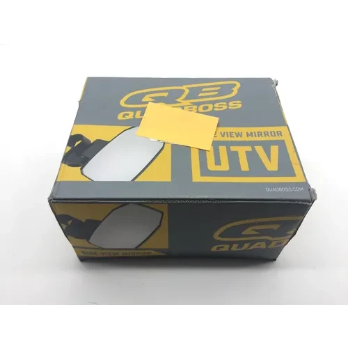 Quadboss 1.75in. Mount Side View Mirror Single Convex Fold-Away 6.5x8.6in 18041T 3