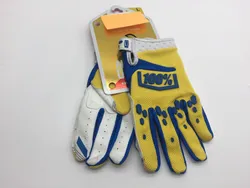 Men's Large Yellow Airmatic Motorcycle Riding Gloves Touch Screen 10004-004-12 x