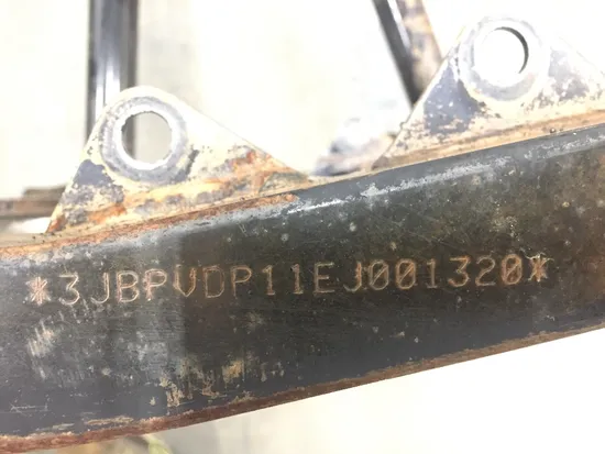 Frame Chassis 2014 Can-Am Maverick 1000R 4x4 XXC DPS 2306