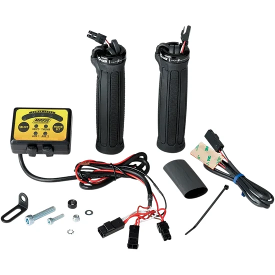 Clamp-On Quad Zone Heated Grip Kit for ATVs 2