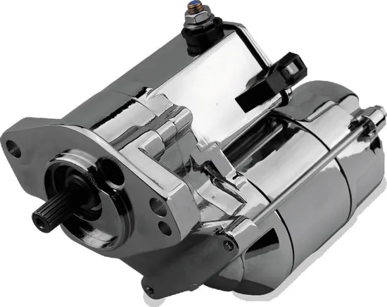 Twin Power Chrome 1.4kw Electric Starter Motor
