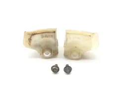 TRX 450ER Front Brake Rotor Rock Guards B from 2008 Honda