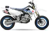 Yoshimura RS-2 Street Full System CF Exhaust Pipe Suzuki DRZ400S DRZ400SM