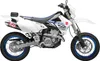 Yoshimura RS-2 Street Full System CF Exhaust Pipe Suzuki DRZ400S DRZ400SM
