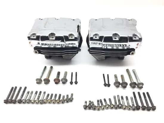 Front Rear Cylinder Head Set 2000 Harley Heritage Softail Classic FLSTC 2322 x